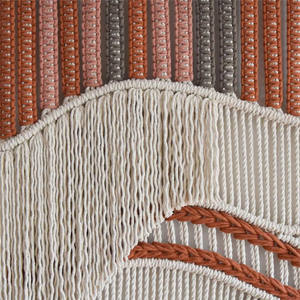 جديد أفضل W1952 مكرامية الجدار شنقا المنسوجة جدار الفن بوهو ديكور الزفاف ديكور خلفية - Product Image 2