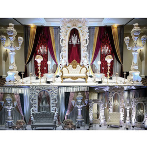 Lampes de scène de mariage marocaines à cinq bras Lampes marocaines à cinq bras pour cérémonie de mariage Lampes de scène de mariage à cinq bras Vente USA - Product Image 1