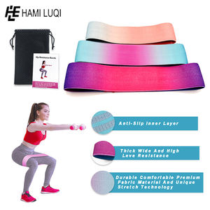 Wholesale <b>Elastic</b> Booty <b>Bands</b> Exercise Custom Resistance <b>Bands</b> - Product Image 4