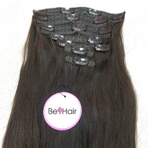 Wholesale Silky Straight Wave Vietnamese <b>Remy</b> <b>Human</b> <b>Hair</b> <b>Extensions</b> for Black Women Clip-In Wefted Bundle - Product Image 6