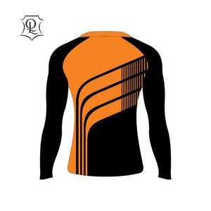 Camiseta de compresión BJJ MMA para hombre, protector de sarpullido para gimnasio, entrenamiento - Product Image 4