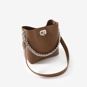 Wholesale Branded Luxury High Quality PU Leather Women Shoulder Bag Women Tote Hand Bag Lady Handbag Guangzhou Bags