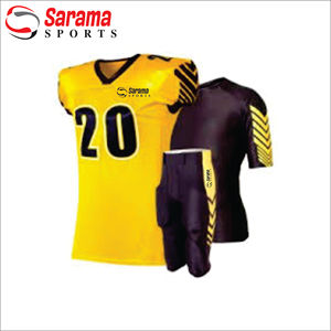Uniformes de Fútbol Americano de Alta Calidad 2022, Transpirables, Antibacterianos, con Estampado Frontal, de Secado Rápido, Camiseta y Pantalones Cortos - Product Image 2