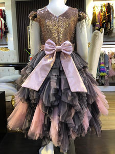 Vestido de Fiesta para Niña con Diseño de Selva, con Diadema, Vestido Elegante, Diseño Increíble, Temporada de Primavera, Calidad de Exportación, Venta al por Mayor, Formal - Product Image 3