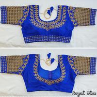 Blouse Sexy Prête à Porter pour Mariage et Soirée, à Porter avec un Sari, Broderie, Découpe, Dernier Design pour Femmes et Filles, Vente Chaude