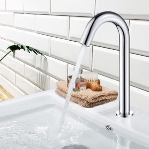 Freisprech-Wasserhähne Badezimmer Sanitär berührungs los intelligentes Wasser sparen Wasserhahn automatische intelligente Wasserhahn <span class=keywords><strong>Sensor</strong></span> Wasserhahn - Product Image 5