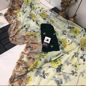 2023 Hot Sale Fashionable <b>Designer</b> New Look Cocktail Party Wear Beautiful Sequence Work Saree at Best <b>Market</b> Price - Product Image 6