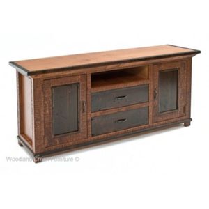 Industrial Antique Indian Solid Old Mango Wood Eco-Friendly Durable 2-Door 2-Drawer Farmhouse Storage <b>Cabinet</b> Home Villa <b>Hall</b> - Product Image 1