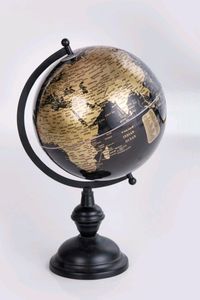 Rotating Vintage Classy Design Globe with Stand Metal Elegant Rotating Globes for Decor and Gifting Suppliers India - Product Image 2