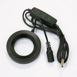 Ultra-Thin High Brightness 26 LED Adjustable Ring Light Illuminator Lamp for STEREO ZOOM Microscope USB <strong>Interface</strong> Portable - Product Image 2