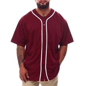 Camiseta de béisbol personalizada para hombre, barata, venta al por mayor - Product Image 1