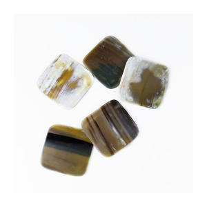 Horn Round <b>Coasters</b> <b>With</b> <b>Holder</b> Kitchenware Tabletop Natural Horn <b>Coasters</b> <b>Set</b> Hot Selling Horn <b>Coasters</b> by Axiom Home Accents - Product Image 5