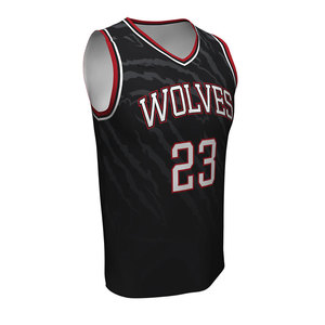 Uniforme de baloncesto para jóvenes, ropa de malla personalizada y barata, diseños personalizados con el nombre del equipo, venta al por mayor - Product Image 1