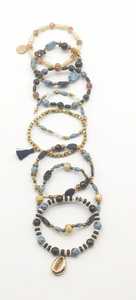 Hecho a mano personalizado chapado en oro Boho colorido japonés Miyuki Beads Tila Tile pulsera para mujeres regalo de compromiso - Product Image 5