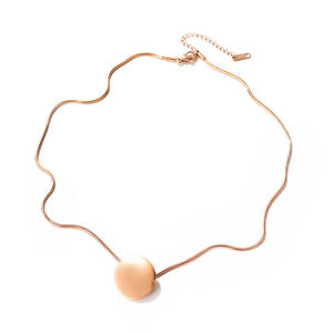 ชั้นสร้อยคอแฟชั่นสร้อยคอสำหรับผู้หญิงสแตนเลส Kolye - Product Image 2