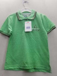 เสื้อผ้าแบรนด์ดัง เสื้อโปโลแขนสั้นผ้าฝ้ายสำหรับเด็กผู้ชาย สไตล์ลำลองสำหรับฤดูร้อน สินค้าส่วนเกินจากบังกลาเทศ - Product Image 6