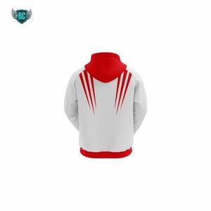 Pull à capuche ODM pour hommes 100% polyester polaire anti-rétrécissement technique d'impression bouffante d'hiver coupe surdimensionnée tailles XS à 6XL disponibles - Product Image 5