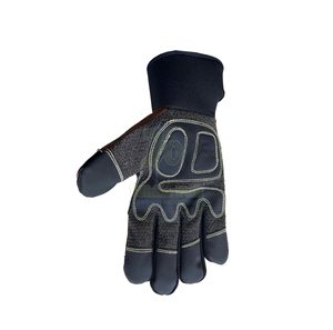 ถุงมือหนังนีโอพรีนทันกระแทกใช้งานทั่วไป, ถุงมือป้องกันวัสดุทนไฟถุงมือทำงานป้องกันมืออย่างดีเยี่ยม - Product Image 3