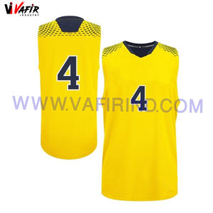 Camisetas de baloncesto retro personalizadas al por mayor 100% poliéster transpirable tallas grandes diseño sencillo para sublimación - Product Image 6