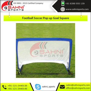 Top Quality Square Shape <b>Football</b> Soccer <b>Pop</b> <b>up</b> <b>Goal</b> with Solid Fiberglass Poles for Lightweight yet Stable Performance - Product Image 3