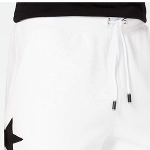 Custom Men Fleece Sweat <b>Shorts</b> Summer <b>Cool</b> <b>Shorts</b> 2024 Good Quality White Men Elasticated Waistband <b>Short</b> - Product Image 3