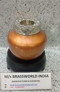 Bougie de forme ronde pour crémation, fournitures d'enterrement, brasworld inde - Product Image 6