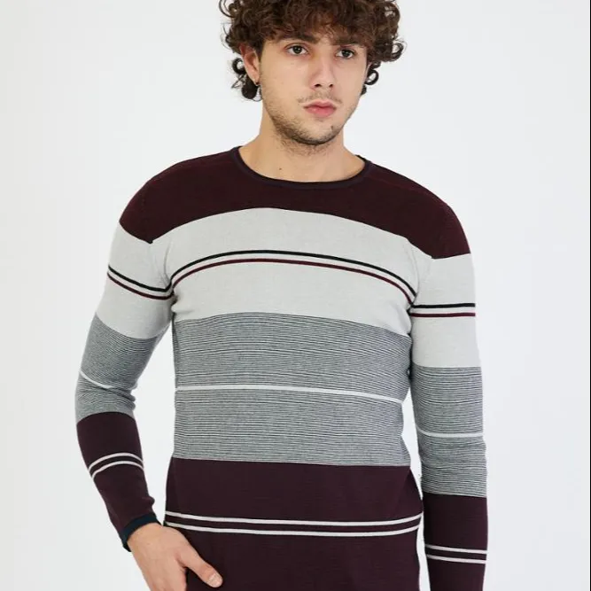 Black One winter new fashion sweater design sweater for young men hot sale %100 quality original material