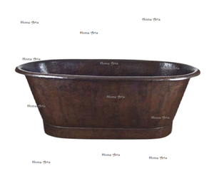 Bañera de cobre de la mejor calidad, tamaño y forma personalizados, bañera de baño para uso en el hogar y el baño del hotel - Product Image 5