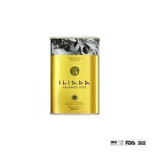 Dadi 2.5L hình chữ nhật tin kim loại dầu có thể Cmyk in ấn thực phẩm an toàn dầu ô liu container với tốt Sealant nhựa Spout bao bì - Product Image 5