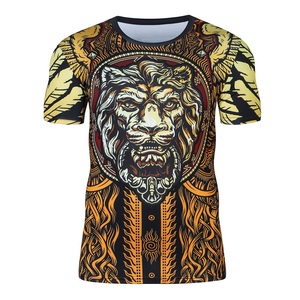 Mangas cortas Rash Guards Alta calidad BJJ MMA Hombres Rashguard Ropa de entrenamiento y Bjj Fight Wear - Product Image 1