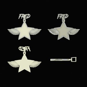 Colgante de Plata de Ley 925 personalizado con diamantes naturales de 4,79 quilates 24 gramos GIA certificado para compromiso o regalo - Product Image 1