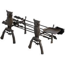 Top selling Fireplace Tools Set Tools <b>Holder</b> with Handles for Indoor and Outdoor Modern Hand Tool Poker - Product Image 6
