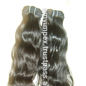 Meilleur 2025 toutes les textures Offre Spéciale non transformés vierge cheveux indiens trame gros Humains indiens vierges remy cheveux tissage - Product Image 1