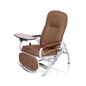 Patient Infusion Chair MK-F02 Cheap Price Hospital Manual Dialysis Chair Clinical Iv Infusion Chair With Armrest For Patient