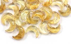 หินสีเหลืองซิทรีนธรรมชาติที่สวยงาม5ชิ้นหินสีเหลืองมะนาวธรรมชาติที่เรียบเนียนสวยงาม - Product Image 4