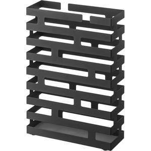 Soporte de paraguas de hierro forjado negro personalizado, nuevo diseño Rectangular hecho a mano con soporte de paraguas de forma única - Product Image 4