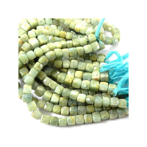 Cuentas de caja facetadas de Aguamarina de 8 pulgadas Premium, cuentas de piedras preciosas azules naturales Heishi para collar, cuentas de Aguamarina facetadas altas - Product Image 6