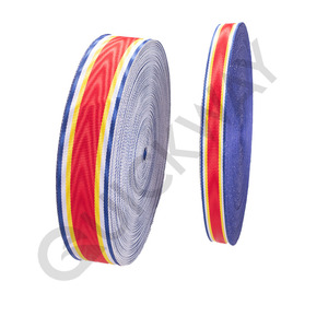 Médaille de cérémonie personnalisée rubans de moiré médaille de cérémonie rideaux ruban de médailles de marque d'eau de moiré - Product Image 6