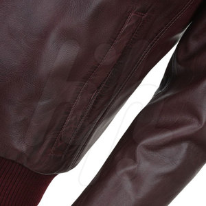 Venta al por mayor de calidad superior transpirable más tamaño Casual moda cremallera bolsillo chaqueta de cuero de los hombres (fabricación por productos Huzaifa) - Product Image 4