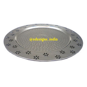 Plaque de chargeur en métal au Design Unique, Design créatif, fait à la main, vente en gros, sous plaque, couleur personnalisée, ronde, meilleure qualité - Product Image 6