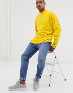 Camisetas de algodón con Logo personalizado para hombre, Camisa lisa de manga larga con cuello redondo de pirata y amarillo - Product Image 4