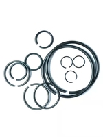 Custom Fastener DIN7993/DIN9045 Stainless Steel Spring Steel 65Mn Wire Retaining Ring Shaft Hole Snap Ring Zinc Plated OEM/ODM