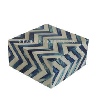 กล่องเครื่องประดับแบบฝังกระดูกดีไซน์3D ไม่เหมือนใครสินค้าแฮนด์เมดโดยงานฝีมือของดาวบรรจุภัณฑ์เครื่องประดับอินเดีย - Product Image 6