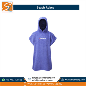 Wholesale Quantity Manufacturer <b>in</b> India Customized Logo Elegant and Wholesale Soft 100% Terry Cotton Beach Robes - Product Image 6