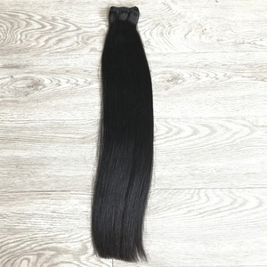 Vente en gros 2022 produit chaud 14 pouces Double type trame cheveux raides nouveau Design de mode cheveux vietnamiens bruts - Product Image 5