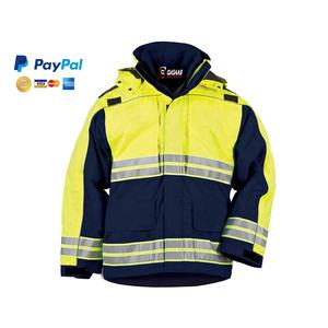 Half-Sleeved Reflective-Coat Custom Men Winter Hi-Vis Reflective-Outerwear Safety <b>Wear</b> <b>Work</b> <b>Wear</b> Safety Vest And Jackets - Product Image 5