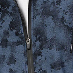 Sweat à capuche pour homme, Streetwear, Logo personnalisé, pantalon gris, Sublimation, fermeture éclair complète, ficelle - Product Image 5