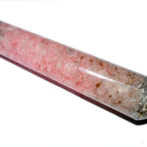 Varitas de Masaje de Orgón de Cuarzo Rosa de Buena Calidad: Varitas de Masaje de Orgón de Cuarzo Rosa Lisas en Venta - Product Image 1