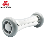 ALLWINWIN FTR11 Rouleau de massage des pieds - Masseur Shiatsu en acier inoxydable chaud et froid pour fasciite plantaire