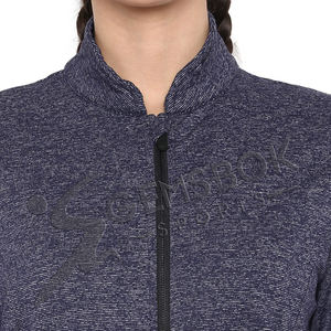 Custom Wholesale Women's Zipper Jacket High-Performance Breathable & Flexible Comfortable Womens Winter Sports Jackets - Product Image 6